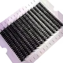 14 Rows 5D Fluffy Cluster Lashes 60D/80D/100D Thick Eyelash D/DD Curl 9-16mm Mix Individual Lashes DIY Lash Extensions